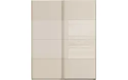 Goossens kledingkast finca combi glans mat glas bruin hoogwaardig meubelplaat - 8244446-{merk}-finca-combi-sts-bruin-schuifdeuren-02